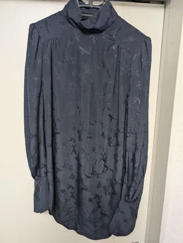 마메 Crane Pattern Jacquard Shirt 사이즈 1