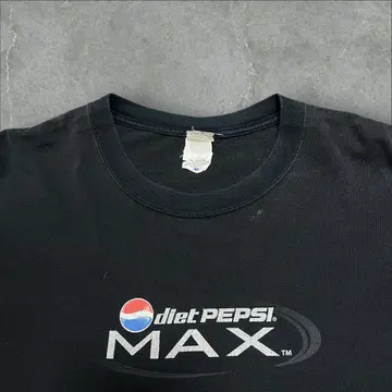 00s PEPSI 기업 T셔츠 페이드 보로 펩시 프로모T셔츠