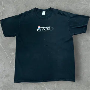 00s PEPSI 기업 T셔츠 페이드 보로 펩시 프로모T셔츠