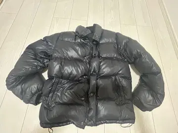 빔스 블랙 다운 자켓
