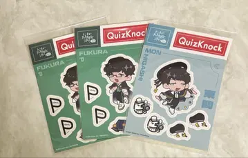 QuizKnock TDC 2025 스티커 동문 후쿠라P