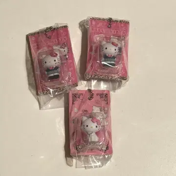 헬로키티 패키지 미니어처 컬렉션 3개 세트