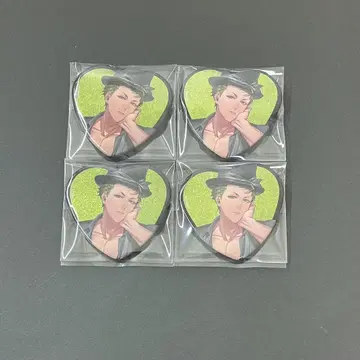 브라스 금강 하트 캔뱃지