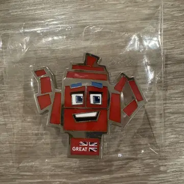 오사카 간사이 만박 영국관 UK 영국관 파빌리온 한정판 핀 배지 피크