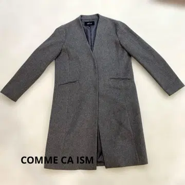컴시즘 노카라 코트 여성용 코트 아우터 M 사이즈