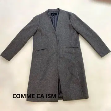 컴시즘 노카라 코트 여성용 코트 아우터 M 사이즈 9호