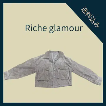 Riche glamour 자켓 그레이