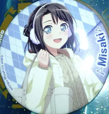 BanG Dream! 캔뱃지 오쿠사와 미사키 마루이 winter
