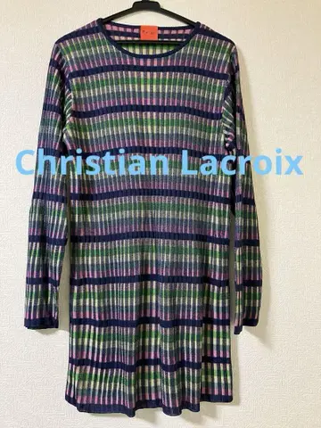Christian Lacroix 크리스천 라크로와 롱 스웨터