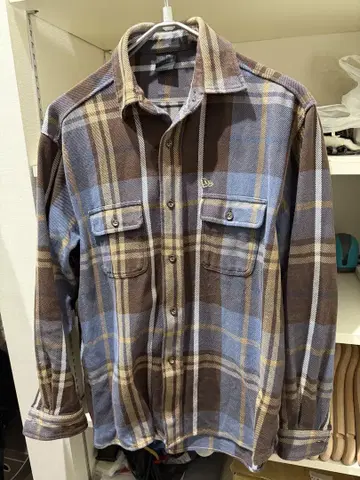NEW ERA 뉴에라 BLACK LABEL 플란넬 셔츠 시게모리 사토미