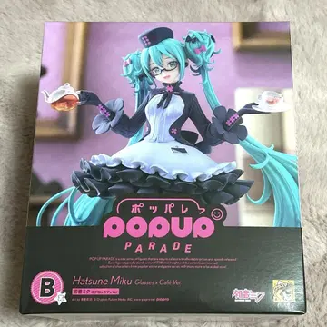 구스마 복권 하츠네 미쿠 B상 POP UP PARADE 안경 카페
