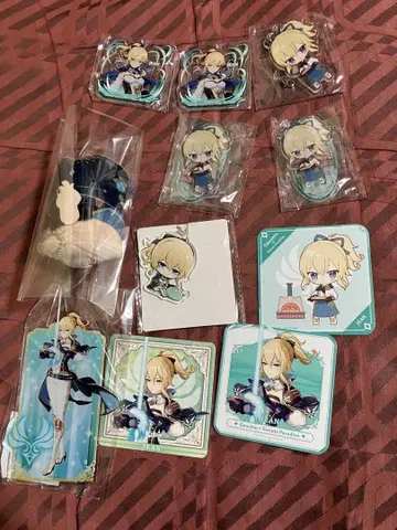 원신 진 굿즈 묶음 판매 세트