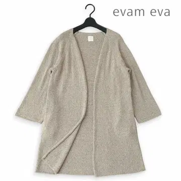 새상품급 evam eva 에붐에바 실크 린넨 니트 가디건
