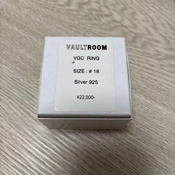 VAULTROOM VGC 링 SIZE 18 Silver925