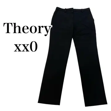 [새상품급] theory 팬츠 블랙 크롭 팬츠 띠어리 오피스