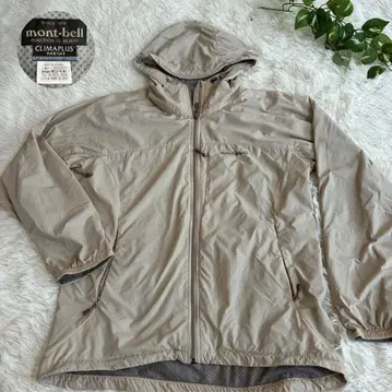 mont-bell CLIMAPLUS MESH 나일론 자켓 베이지