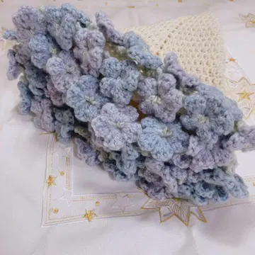 네모필라 부케 담요