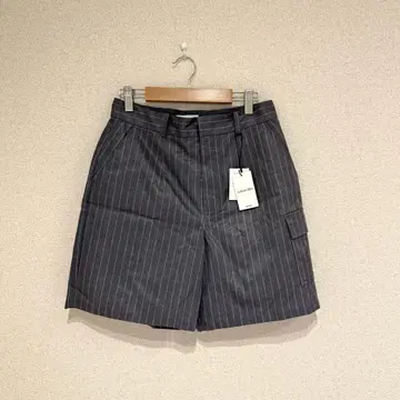 LAGUA GEM 스트라이프 하프 팬츠