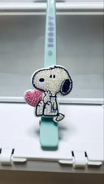 스누피 (헤어 클립 x 헤어핀)