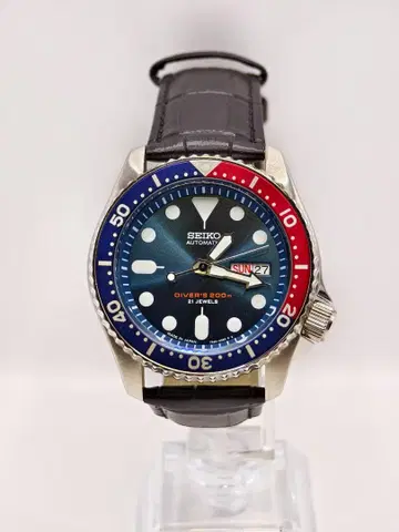 SEIKO 다이버즈 7S26-0020 Pepsi 자동 와인딩 41.2mm