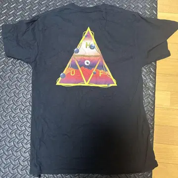 HUF 블랙 T셔츠 L