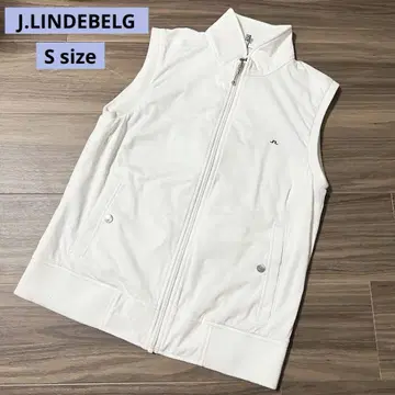 새상품급 J.LINDEBELG 여성용 골프웨어 집업 베스트 S