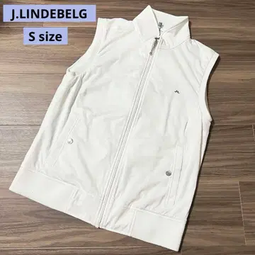 새상품급 J.LINDEBELG 여성용 골프웨어 집업 베스트 S