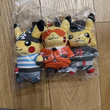 단원 놀이 피카츄 마스코트 3개 세트
