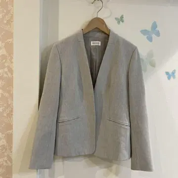 9 [ M ] PLST 자켓 라이트 그레이