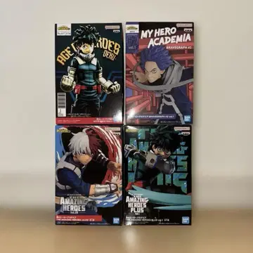 나의 히어로 아카데미아 피규어 4종 세트