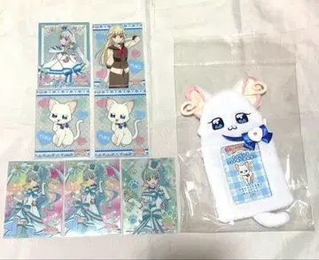 원더풀 프리큐어 원더풀 사진 키링 클리어 카드 유키