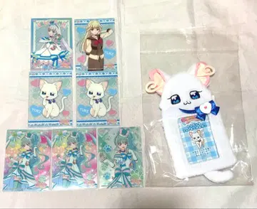 원더풀 프리큐어 원더풀 사진 키링 클리어 카드 유키