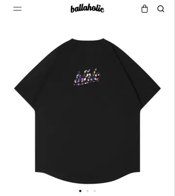 볼러홀릭 백 프린트 XL cool 쿨 티셔츠
