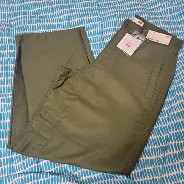 UNIQLO JW ANDERSON 커브 팬츠+ 다크 그린 W70