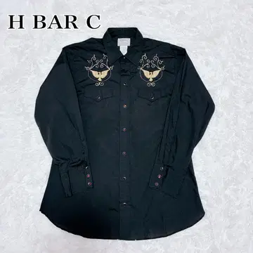 H BAR C 빈티지 웨스턴 셔츠 자수 아메카지 이치바씨