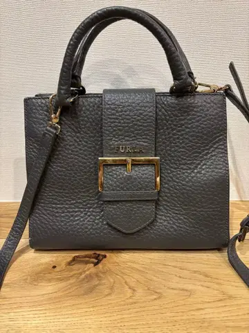 훌라 그레이 숄더백