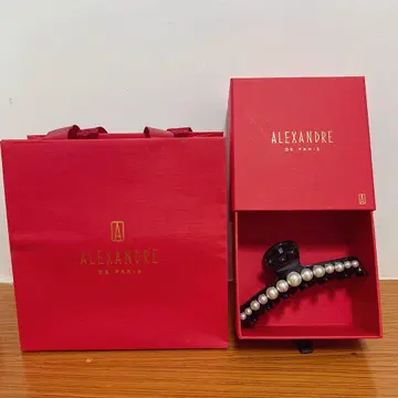 ALEXANDRE DE PARIS 펄 헤어 클립