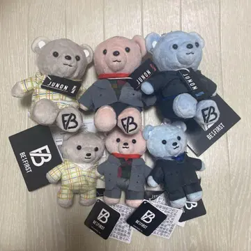 익명 배송 BE:FIRST 준논 봉제 인형 마스코트 세트 비퍼스트