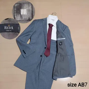 (컨디션 최상) SUIT SELECT x REDA 수트 스트라이프 AB7