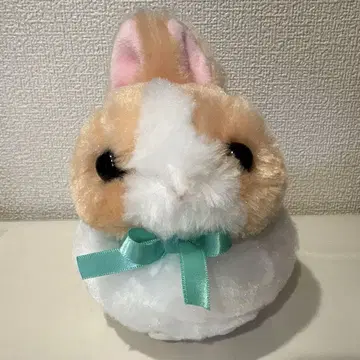 토끼 얼굴 봉제 인형