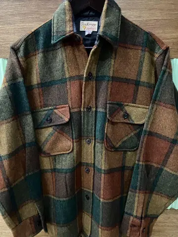 Fox knapp 미국제 70's 빈티지 울 셔츠