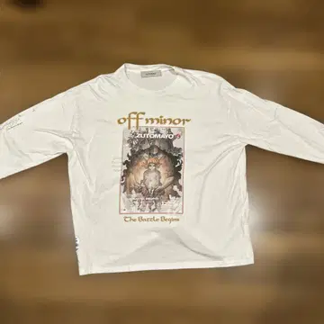 ZUTOMAYO 오프마이너 긴팔 T셔츠