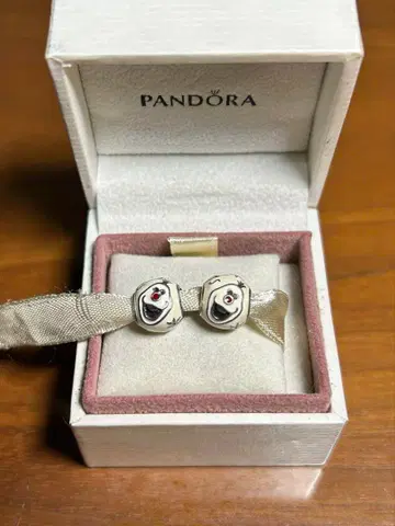 판도라 PANDORA 겨울왕국 올라프 참 2개 세트 디즈니