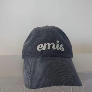 emis 에미스 캡 코듀로이 그레이