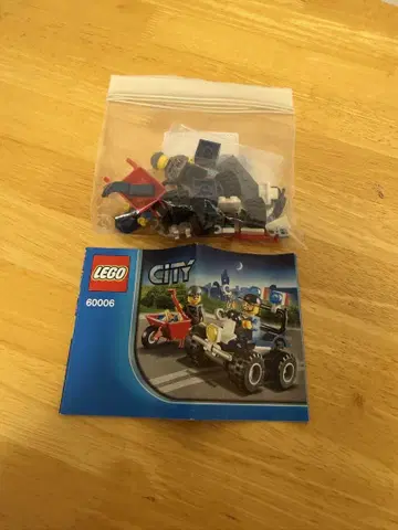 LEGO City 60006 부품과 설명서