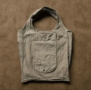 DEAN & DELUCA 커피 염색 쇼핑백 브라운