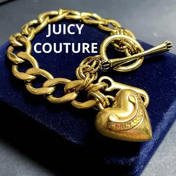 JUICY COUTURE 쥬시 꾸뛰르 하트 빅 사이즈 팔찌