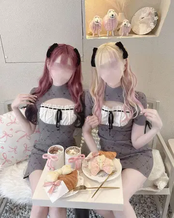 honeymew 원피스 미셸 마카롱