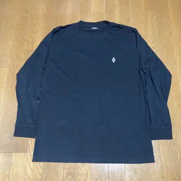 [MARCELO BURLON] 로고 자수 롱 슬리브 티셔츠 M