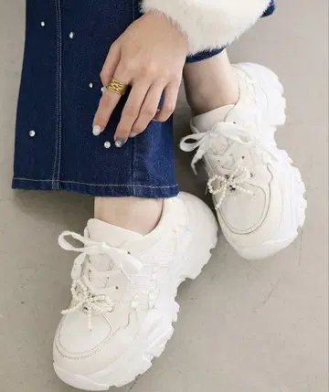 MAJESTIC LEGON 2way 데코 리본 스니커즈
